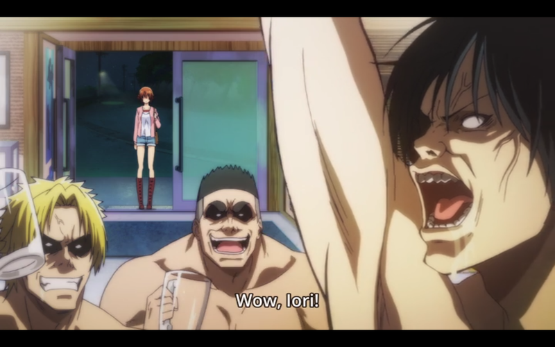 Chisa’s reaction (girl in the door) is pretty much mine for this episode.